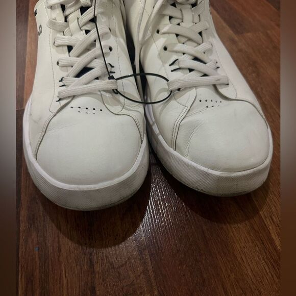 On Running Men's Cream and Black Sneakers size 10.5 - Picture 5 of 11